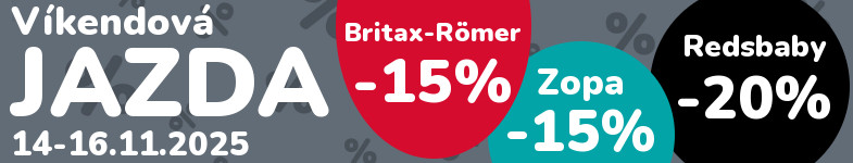 Víkendová jazda so zľavami 15% a 20%