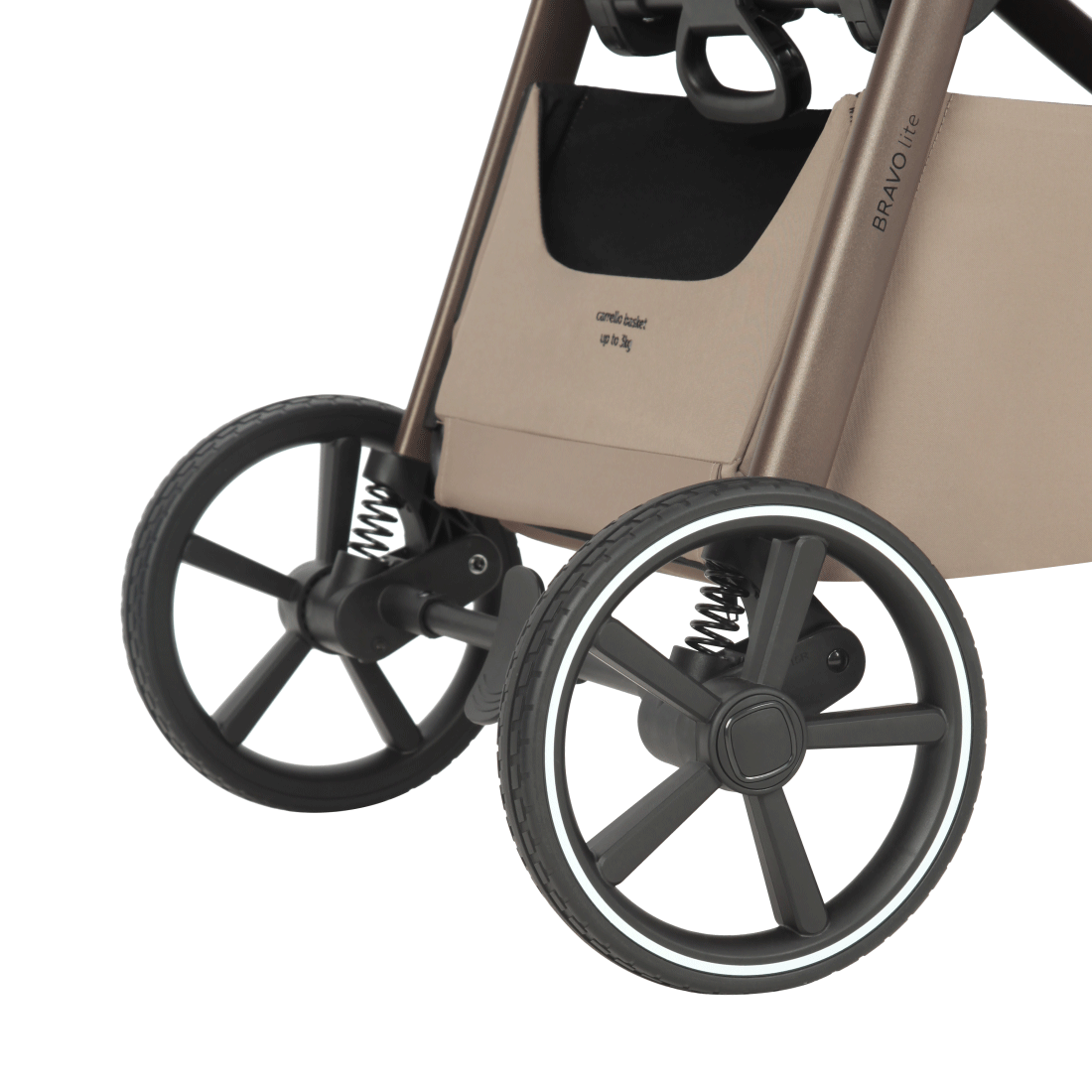 Carrello Bravo M/Lite odpruženie predných kolies
