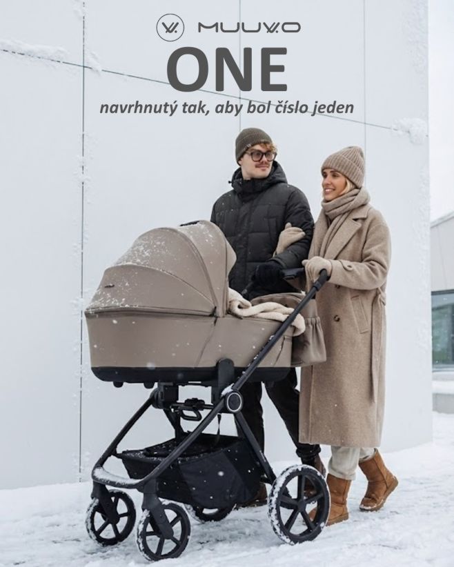 Novinka, ktorá si získa vaše srdce! ❤️ Predstavujeme Muuvo ONE - kočík navrhnutý tak, aby bol číslo jeden. 1️⃣ Ľahučký,...