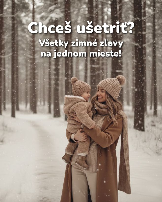 Všetky zimné zľavy na jednom mieste! ❄️ Zima sa ešte len rozbieha a naše ceny už klesajú⛄ Objavte výhodné ponuky na...